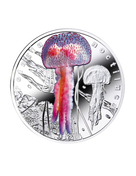 Pelagia Noctiluca 2016  17.50gms  999 Purity By Niue Island