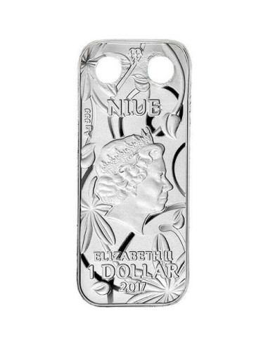 Butterfly Pendant  2017  10 gms  999 Purity By Niue Island