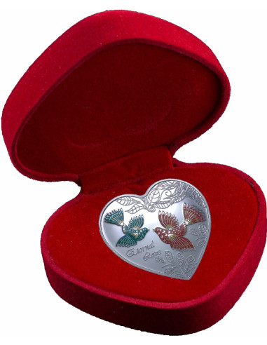Eternal Love Silver Coin 2013  20 grams  999 Purity By Cook Islands