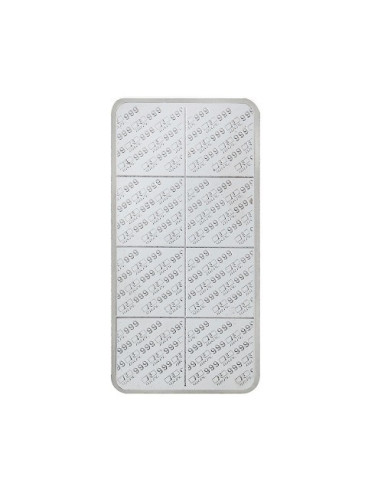 Bangalore Refinery Silver Bar Of 500 Grams in 999 Purity / Fineness