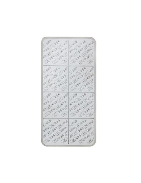Bangalore Refinery Silver Bar Of 500 Grams in 999 Purity / Fineness