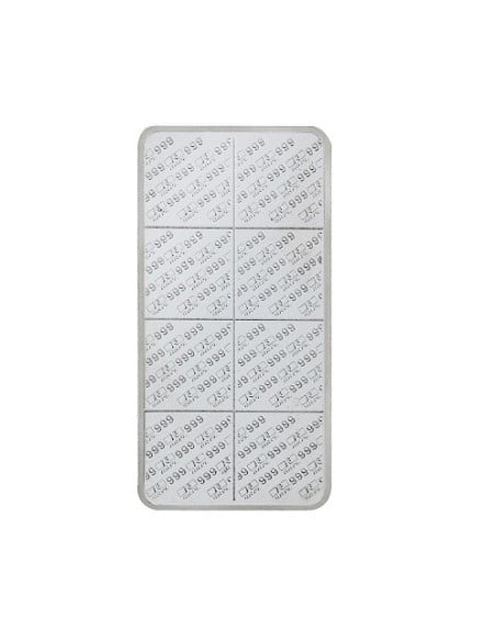 Bangalore Refinery Silver Bar Of 1 Kg in 999 Purity / Fineness