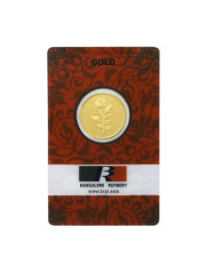 BRPL Bangalore Refinery Rose Gold Coin Of 8 Grams in 24 Karat  999 Purity / Fineness