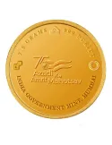Augmont Azadi Ka Amrit Mahotsav Gold Coin (Limited Edition) 7.5 Grams 24Kt Gold in 999 Purity
