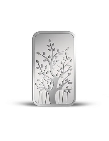MMTC-PAMP Banyan Tree Silver Ingot Bar of 10 Gram in 999.9 Purity / Fineness in Certi Card