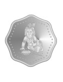 Omkar Mint Octagon Laddu Gopal Silver Coin Of 10 Grams in 999 Purity Fineness