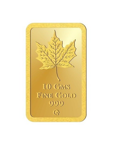Omkar Mint Peacock Gold Bar Of 1 Gram 24Kt Gold 999 Purity Fineness