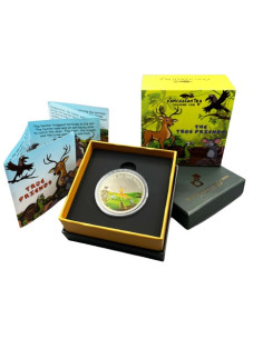 SPMCIL The Monkey and the Crocodile Panchatantra Colour Coin 