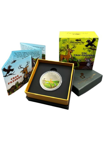 SPMCIL True Friends Panchatantra Colour Coin 