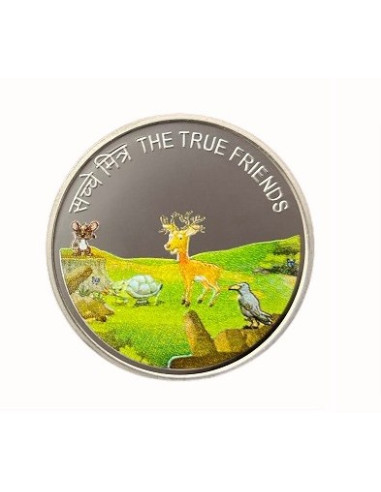 SPMCIL True Friends Panchatantra Colour Coin 