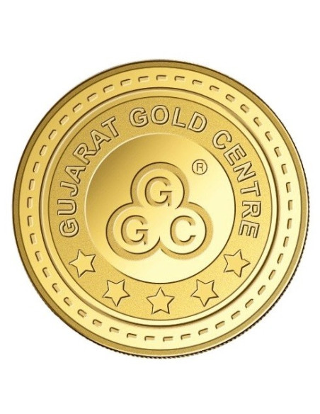 Gujarat Gold Centre Gold Coin Of 50 Gram 24Kt in 999 Purity / Fineness