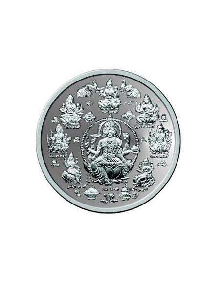 Omkar Mint Ashtalakshmi Silver Coin of 5 Grams in 999 Purity Fineness