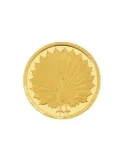 India Govt. Mint Peacock Design Gold Coin Of 2 grams in 999 purity Fineness