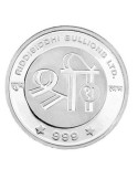 RSBL Shree Trimurti Silver Coin 5 Grams in 999 Purity 24Kt/Fineness
