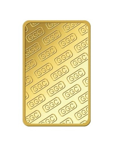 Gujarat Gold Centre Gold Bar Of 5 Gram 24Kt in 999 Purity / Fineness