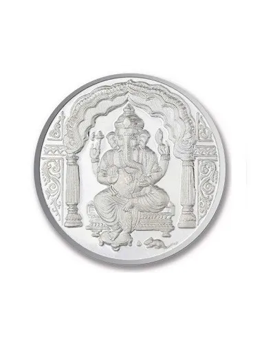 Shree Ganesh Silver Coin of 10 Gram in 999 Purity / Fineness