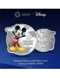 MMTC PAMP Disney Mickey Mouse Colored Silver Coin 1 oz / 31.10gm in 999.9 Purity