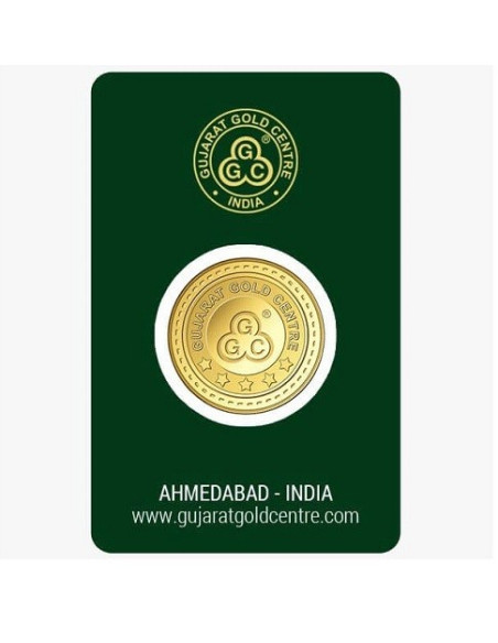 Gujarat Gold Centre Gold Coin Of 20 Gram 24Kt in 999 Purity / Fineness