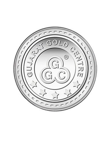Gujarat Gold Centre Silver Coin Of 5 Gram in 999 24Kt Purity Fineness 
