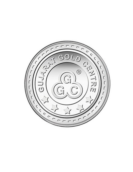 Gujarat Gold Centre Silver Coin Of 5 Gram in 999 24Kt Purity Fineness 