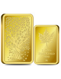 Omkar Mint Kalpataru Gold Bar Of 1 Gram 24Kt Gold 999 Purity Fineness