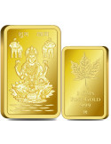 Omkar Mint Lakshmi Gold Bar Of 1 Gram 24Kt Gold 999 Purity Fineness