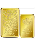 Omkar Mint Kalpataru Gold Bar Of 20 Gram 24Kt Gold 999 Purity Fineness