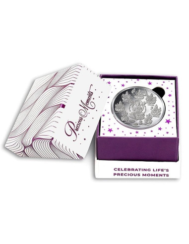 ACPL Ashtalakshmi BIS Hallmarked Silver Coin Of 10 Gram in 999 Purity / Fineness