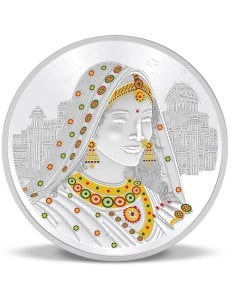 ACPL BIS Hallmarked Queen Silver Coin Of 20 Gram in 999 Purity / Fineness