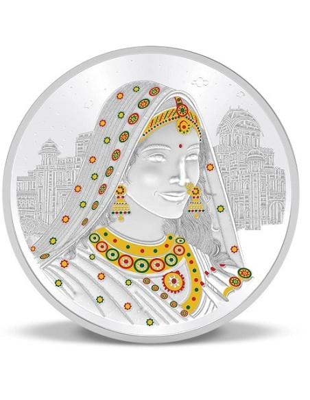 ACPL BIS Hallmarked Queen Silver Coin Of 20 Gram in 999 Purity / Fineness
