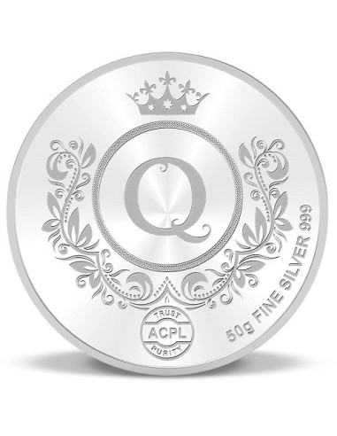 ACPL BIS Hallmarked Queen Silver Coin Of 20 Gram in 999 Purity / Fineness
