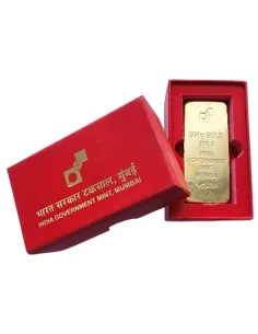 India Govt. Mint Gold Bar Of 500 grams in 999 purity Fineness