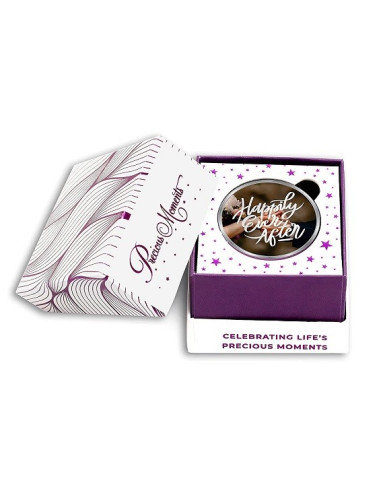ACPL Personalised BIS Hallmarked Newly Married Silver Coin Of 10 Gram in 999 Purity / Fineness