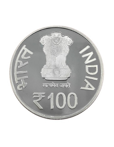 100 Rupees India Govt. Mint 90th Interpol General Assembly 2022 Commemorative Coin (100 Rs.Coin)