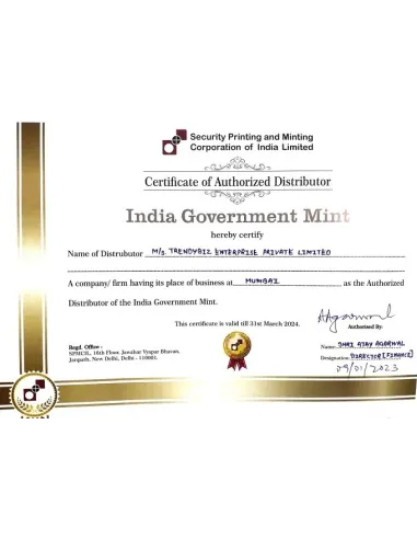125 Rupees India Govt. Mint 125th Birth Anniversary Of Paramhansa Yogananda Commemorative coin (Rs.125 Coin)