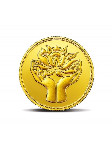 0.5 Gram Gold  Coin - MMTC-PAMP 24K (999.9 Purity) | Live Price Today