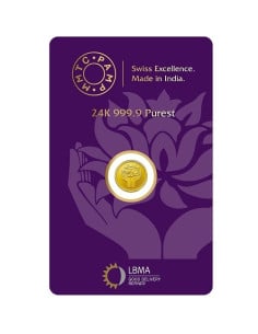 0.5 Gram Gold  Coin - MMTC-PAMP 24K (999.9 Purity) | Live Price Today