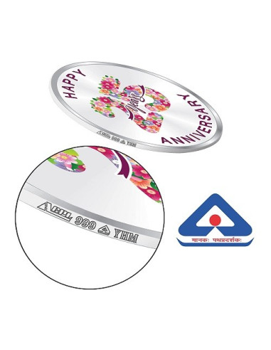 Precious Moments  Anniversary  Silver Coin Of 20 Gram in 999 Purity