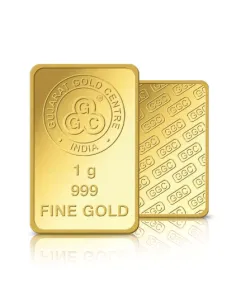 Buy Gujarat Gold Centre Gold Bar Of 1 Gram 24Kt in 999 Purity