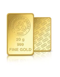 Buy Gujarat Gold Centre Gold Bar Of 20 Gram  Gold 24Kt in 999 Purity