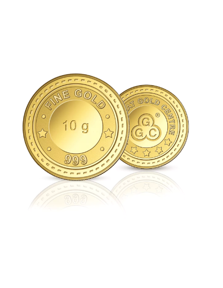 Gujarat Gold Centre buy Gold Bar Of 10 Gram Gold  24Kt in 999 Purity