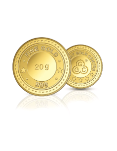 Gujarat Gold Centre buy Gold Coin Of 20 Gram  Gold 24Kt in 999 Purity