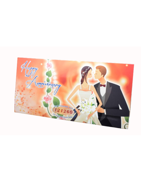 Special Note of Rs.2 for Personalized Gifting on Happy Anniversary in 