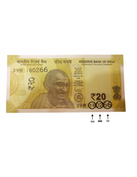 Special Notes SET of Rs.10 , Rs.20 , Rs.50 and Rs.100 for Personalized