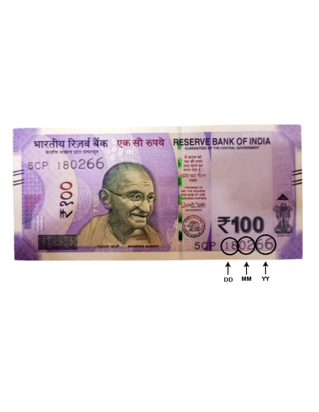 Special Notes SET of Rs.50 , Rs.100 , Rs.200 and Rs.500 for Personaliz