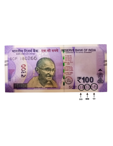 Special Notes SET of Rs.50 , Rs.100 , Rs.200 and Rs.500 for Personaliz