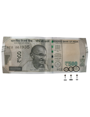 Full SET of Special Notes from Rs.1 to Rs.500 for Personalized Gifting