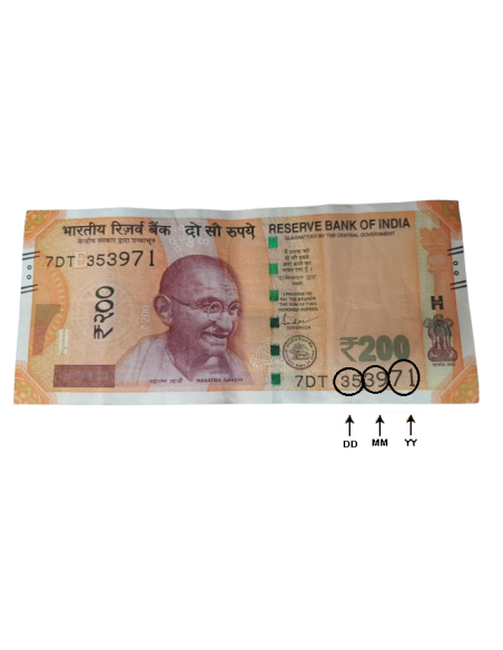Special Notes SET of Rs.50 , Rs.100 , Rs.200 and Rs.500 for Personaliz