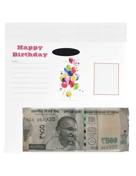 Special Note of Rs.500 for Personalized Gifting on Happy Birthday in D