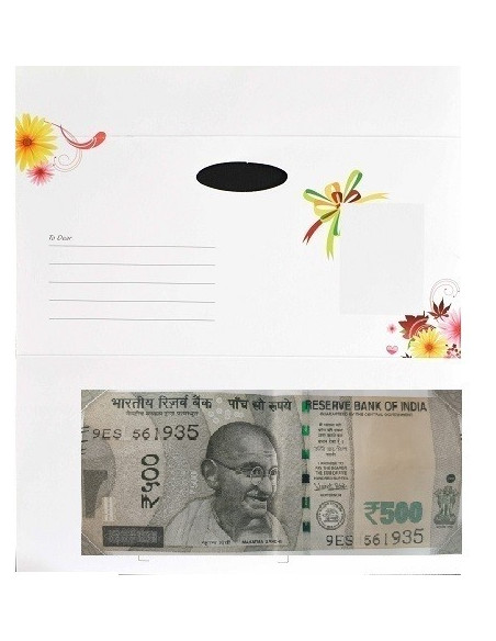 Special Note of Rs.500 for Personalized Gifting on Auspicious Day in D